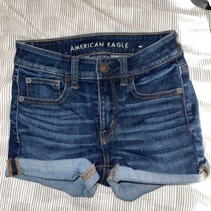 American eagle jean shorts